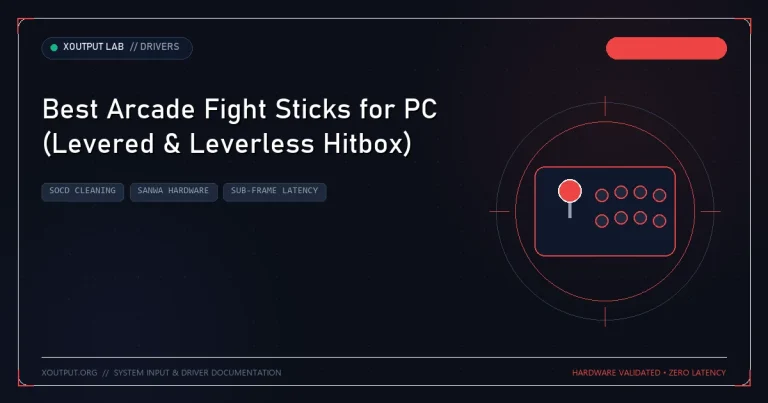 Best Arcade Fight Sticks for PC (Levered & Leverless Hitbox)