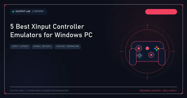 5 Best XInput Controller Emulators for Windows PC