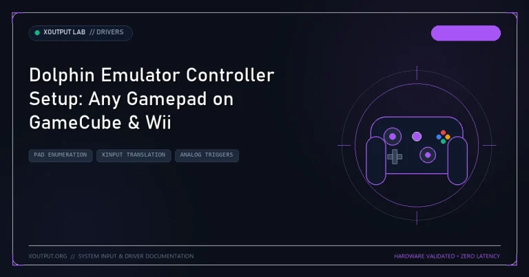Dolphin Emulator Controller Setup: Any Gamepad on GameCube & Wii