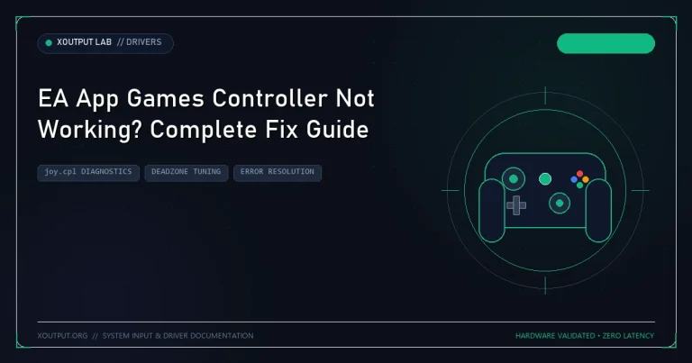 EA App Games Controller Not Working? Complete Fix Guide