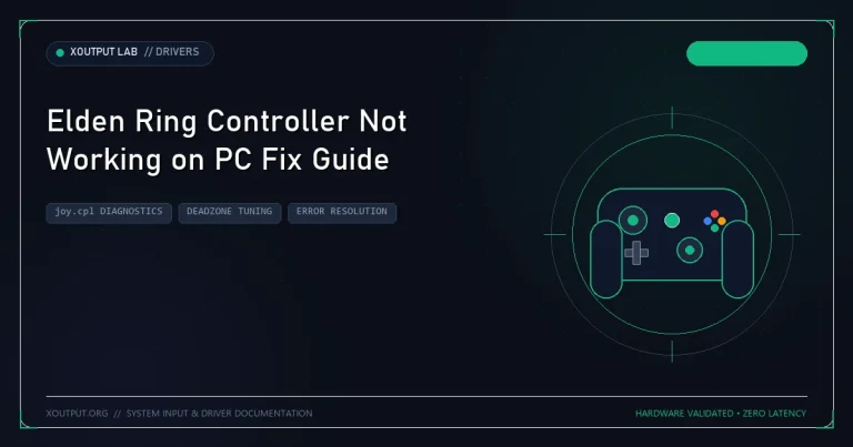 Elden Ring Controller Not Working on PC Fix Guide