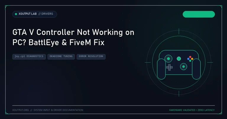 GTA V Controller Not Working on PC? BattlEye & FiveM Fix