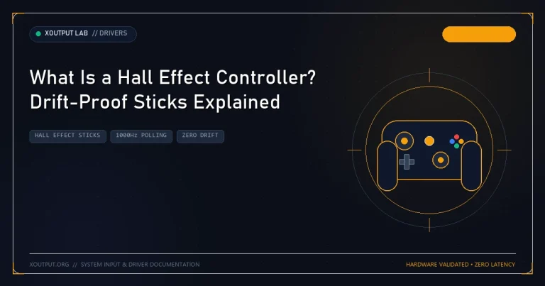 What Is a Hall Effect Controller? Drift-Proof Sticks Explained