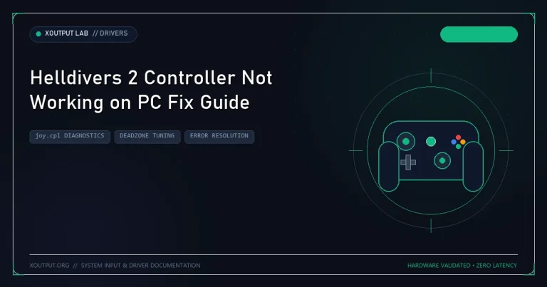 Helldivers 2 Controller Not Working on PC Fix Guide