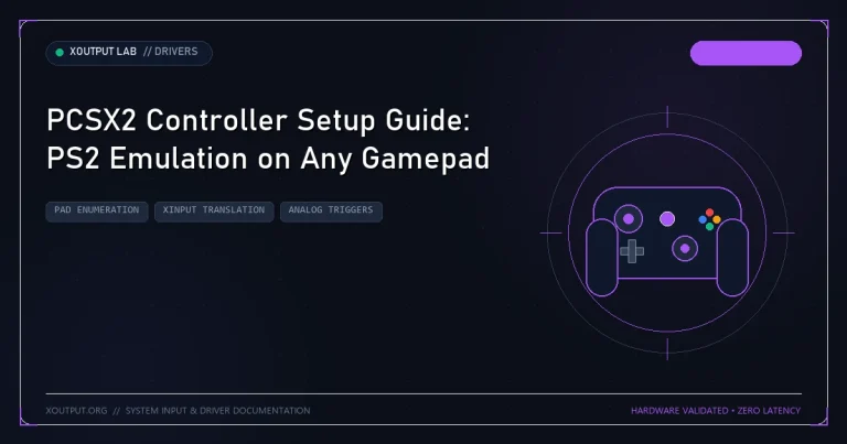 PCSX2 Controller Setup Guide: PS2 Emulation on Any Gamepad