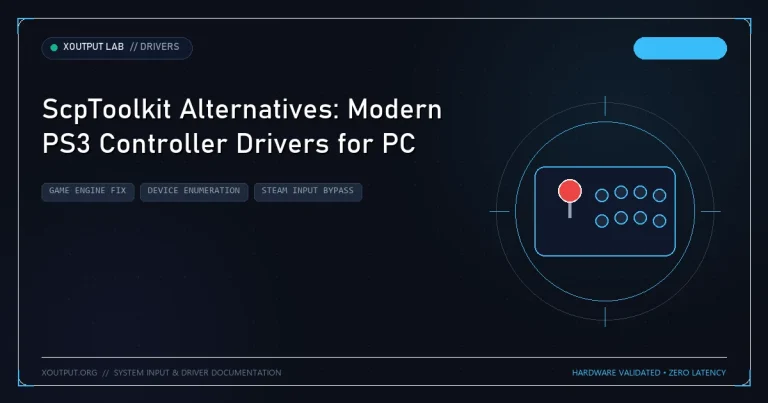 ScpToolkit Alternatives: Modern PS3 Controller Drivers for PC