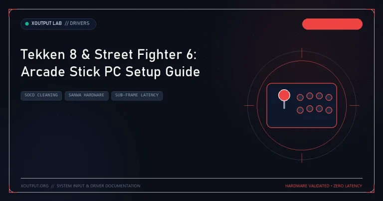 Tekken 8 & Street Fighter 6: Arcade Stick PC Setup Guide