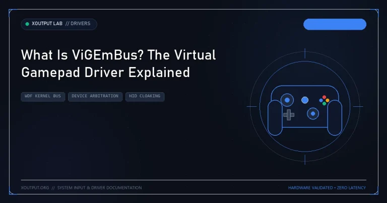 What Is ViGEmBus? The Virtual Gamepad Driver Explained