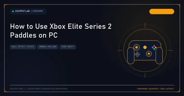 How to Use Xbox Elite Series 2 Paddles on PC